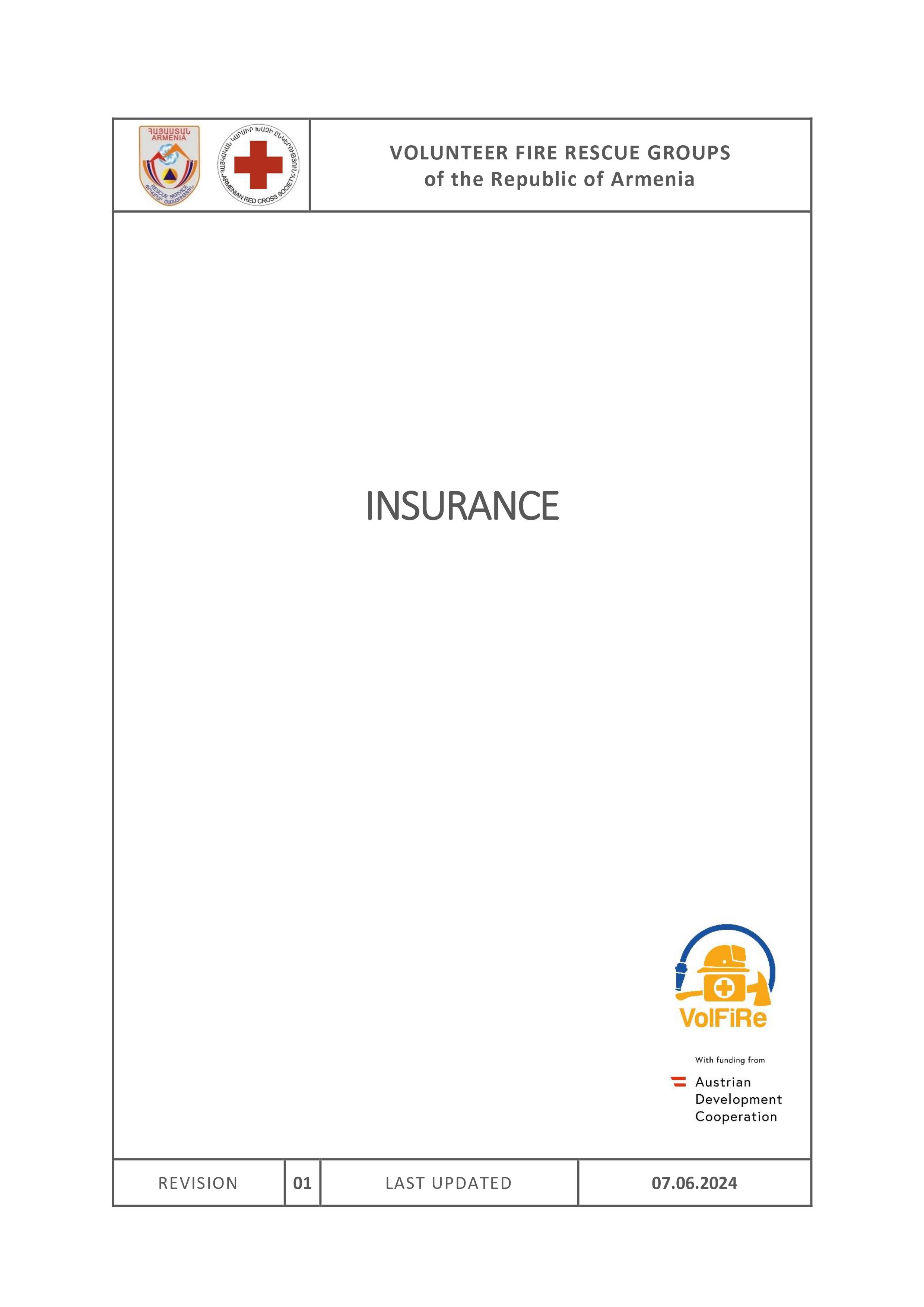 VFRG insurance - June 2024